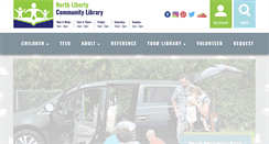 Desktop Screenshot of northlibertylibrary.org